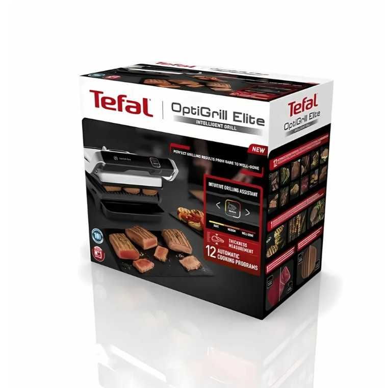 АКЦИЯ !!!    TEFAL OptiGrill ELITE -   Умный Электрический гриль !!!