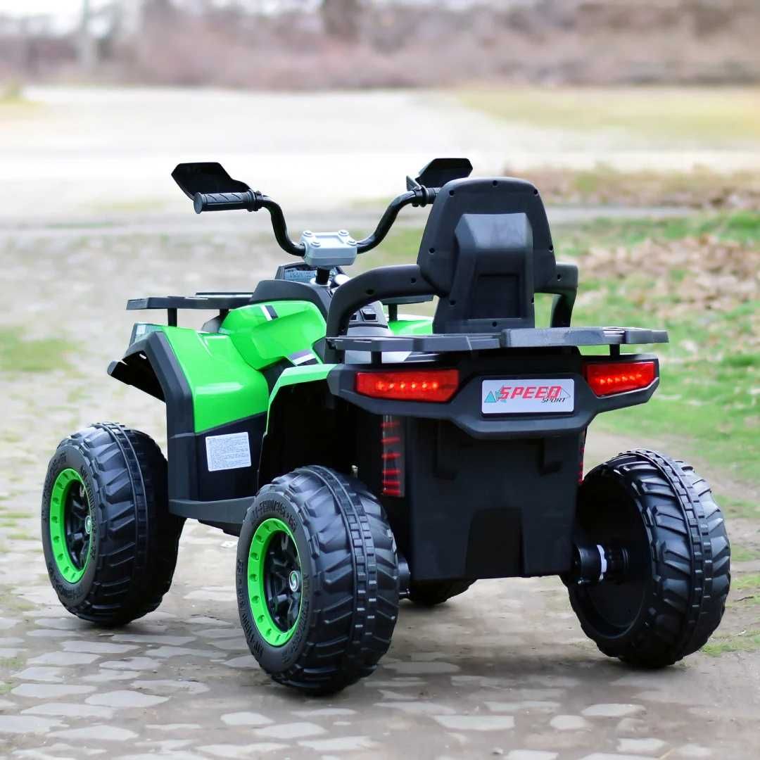 Детско акумулаторно АТВ SuperOffroad, 140W, 12V/7Ah, R/C 2.4, 4х4