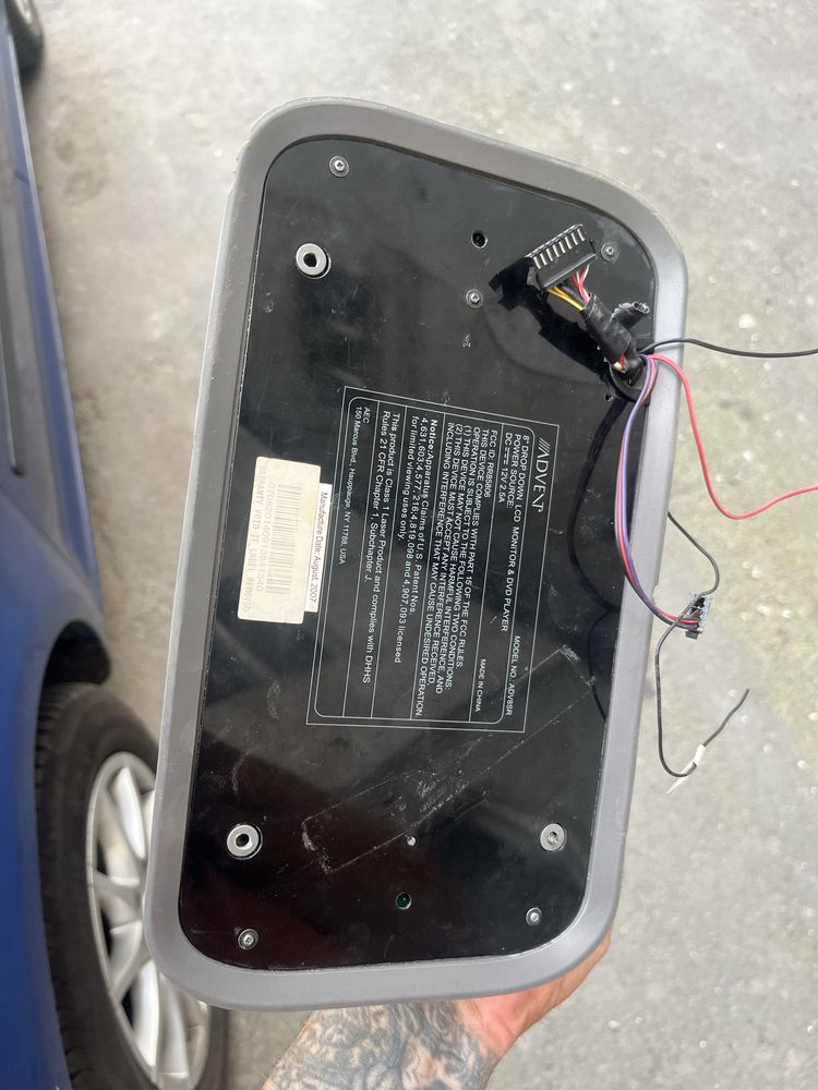 Dvd plafon auto.
