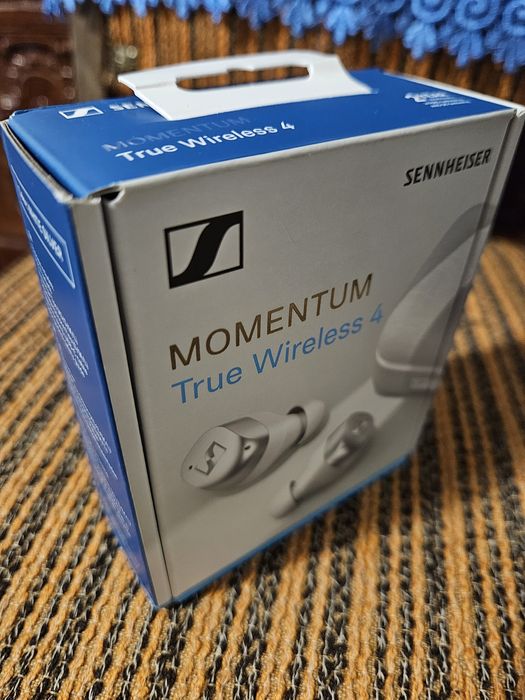 Sennheiser Momentum True Wireless 4  White Silver   Sigilate