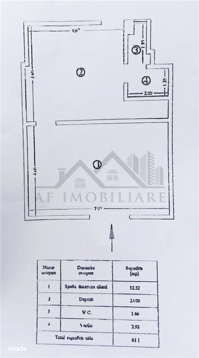 Spatiu comercial de vanzare