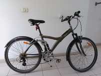 Bicicletă polivalentă trekking Btwin Seven 26" full suspension