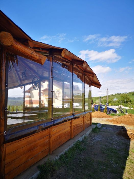 Sisteme inchidere terase cu folie transparenta