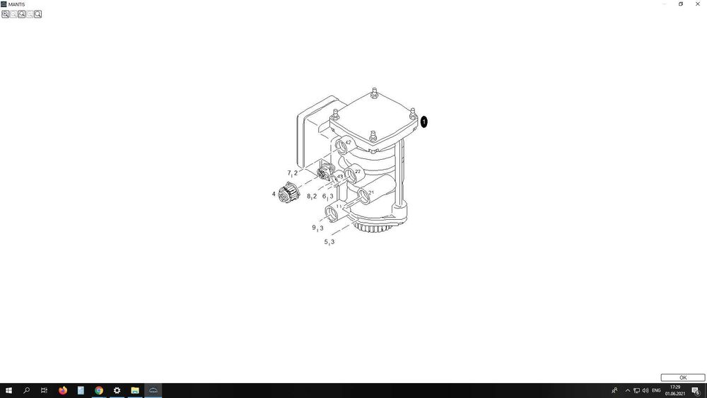 supapa control remorca ebs Man tgx tgs tga reactie trailer