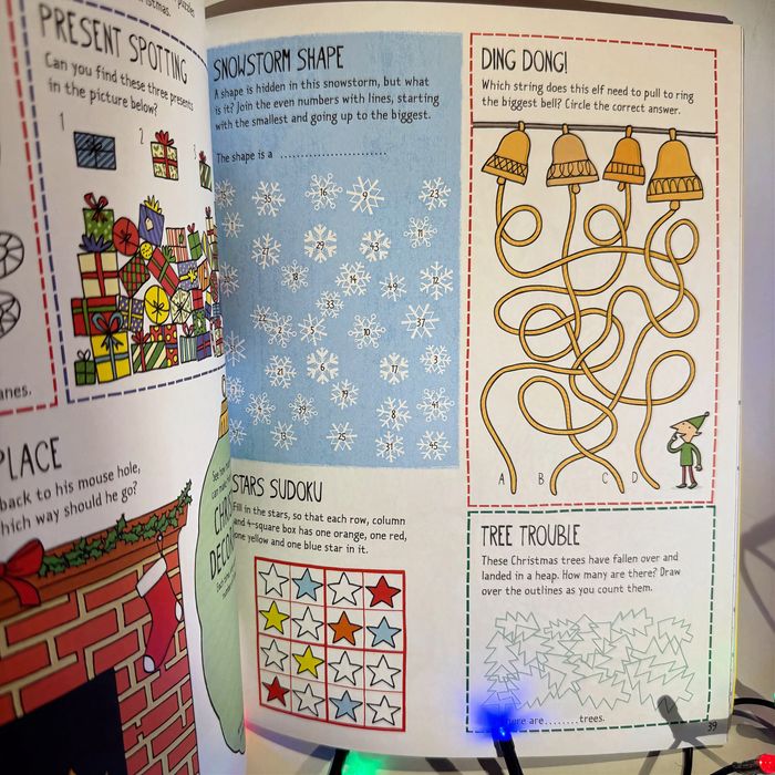 Christmas Activity Book Usborne