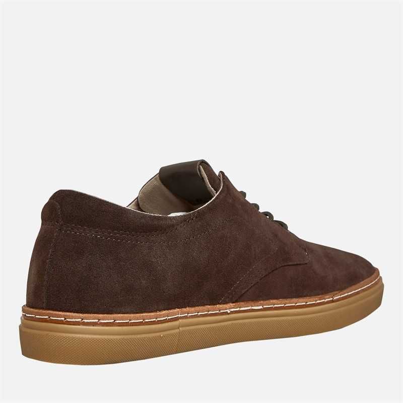 Gant Mens Prepville Low Lace Up Shoes Dark Brown