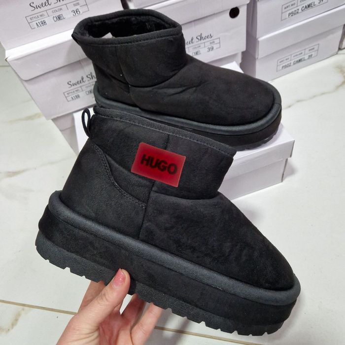 Ugg îmblănite piele întoarsă