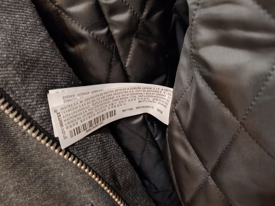 Мъжко палто Zara