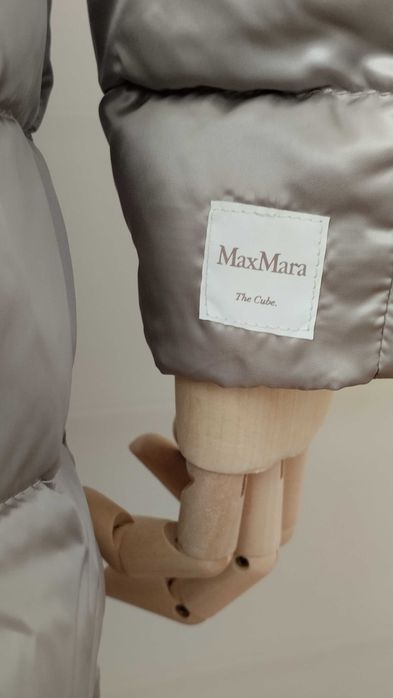 Max Mara The Cube Дамско Двулицево Яке с Гъши Пух Пухенка Размер It 44