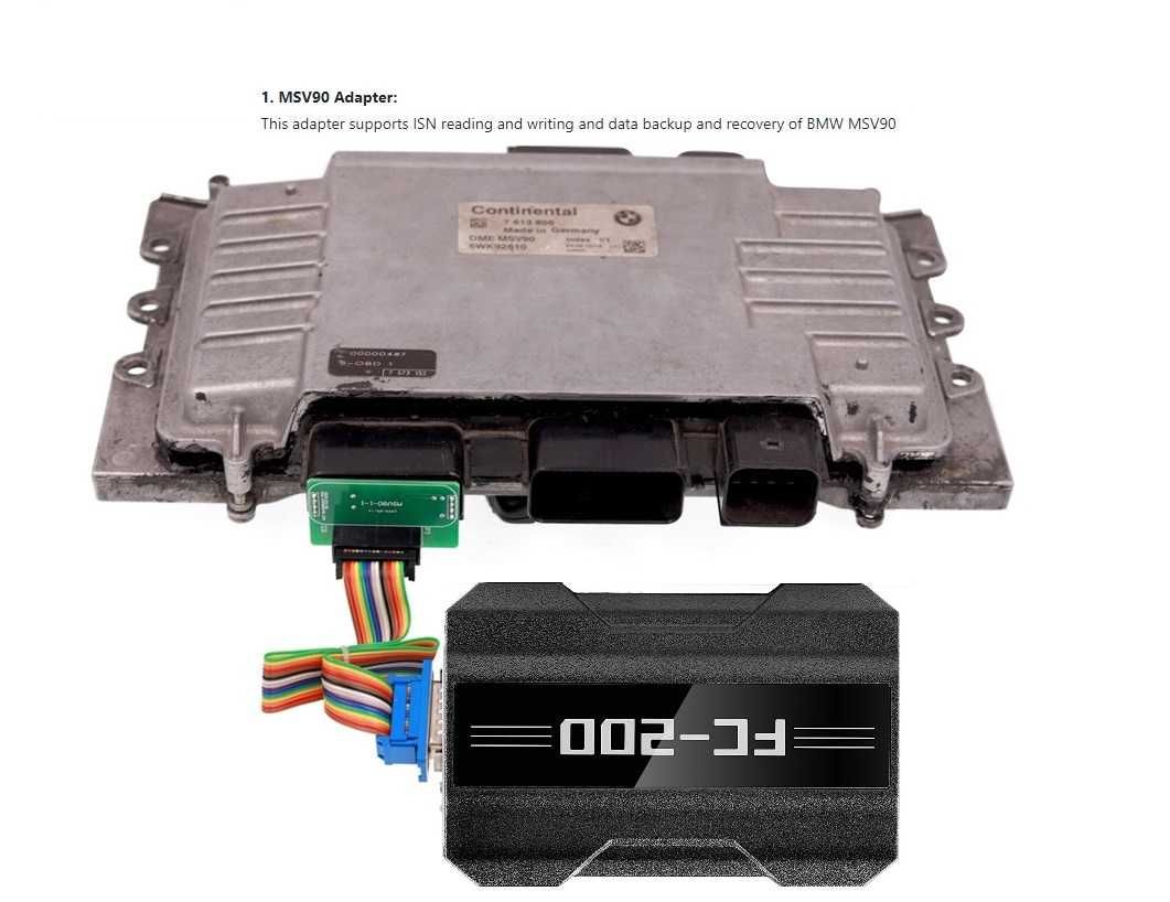 FC200 ECU Programmer Full Set 6HP & 8HP MSV90 N55 N20 B48 B58 MPC5XX