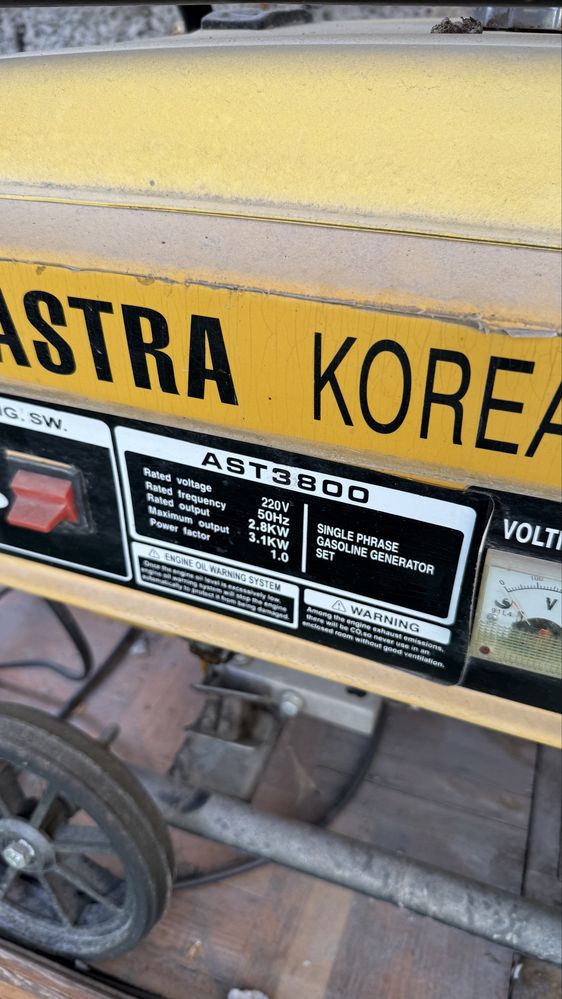 Бензиновый Генератор Astra