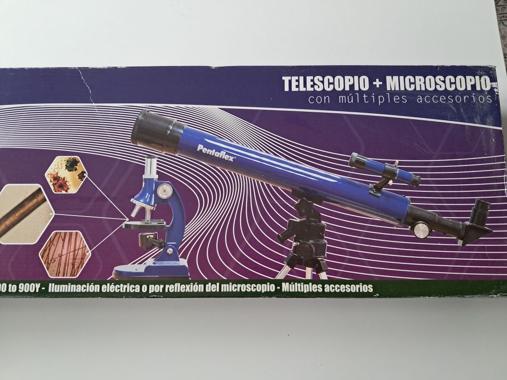 Set pentru stiinta Telescop și Microscop
