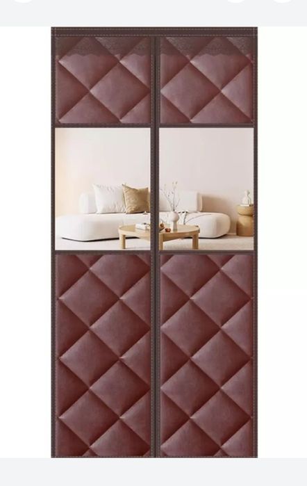 Магнитная жалюзи Теплоизоляционные штори магнитах для входной двери ma