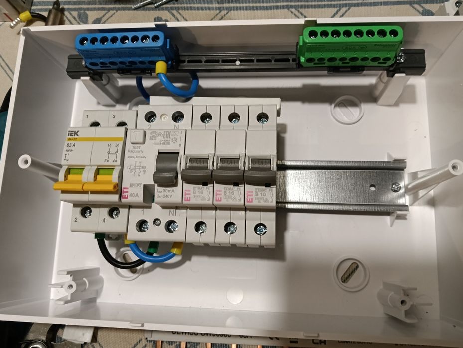 Tablou electric monofazat