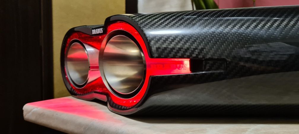 AMG BRABUS ROCKET накрайници Red line
