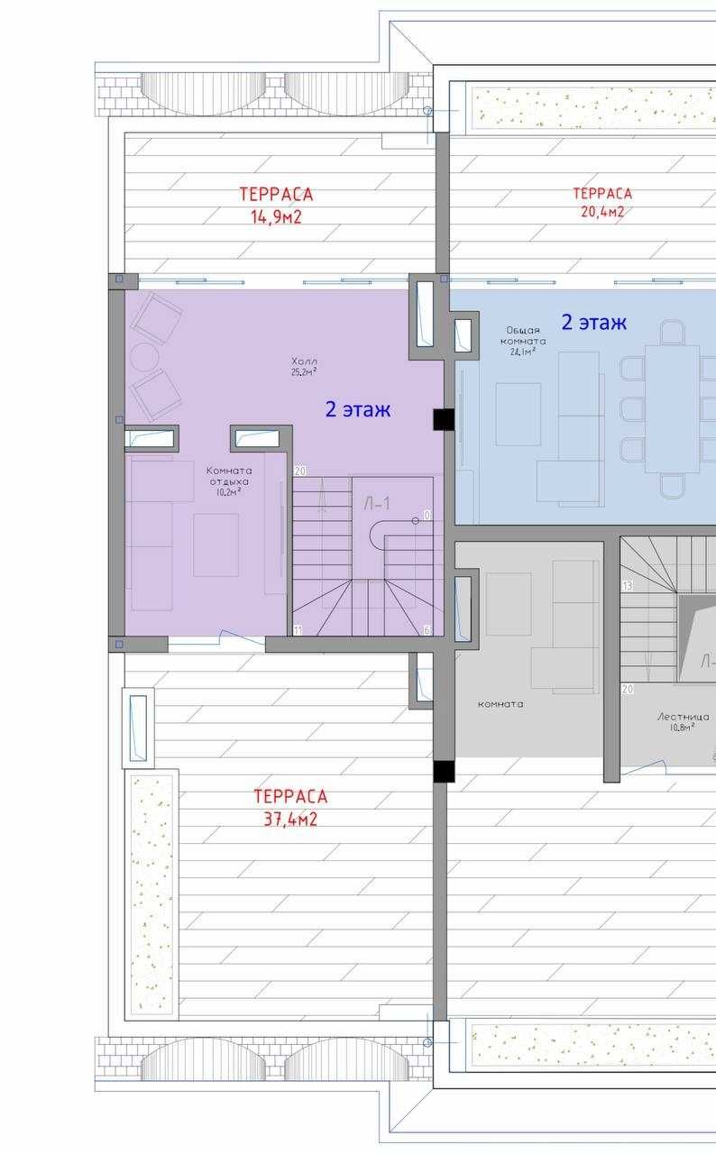 ;Яккасарай‼️RoyalHouse 4к квартира дуплекс коробка с террасой Срочно