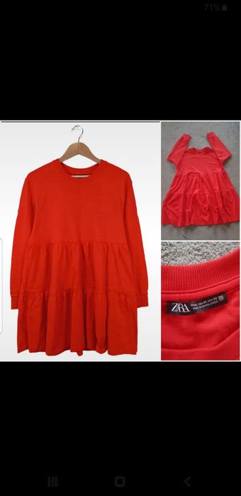 Rochie dama cu maneci lungi Zara mar xl
