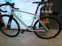 Bicicletă de șosea Rc120 Disc Gri - produs resigilat (nou) Decathlon