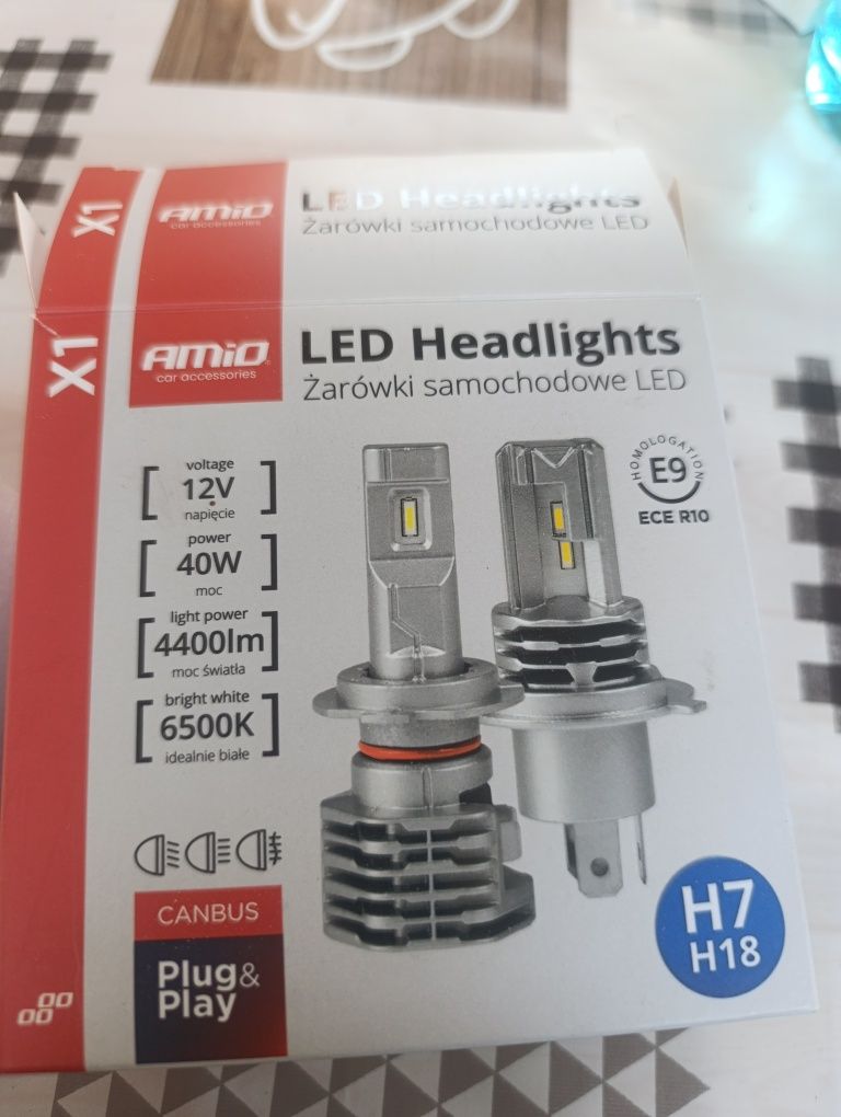 LED  H7 Лед крушки Н7