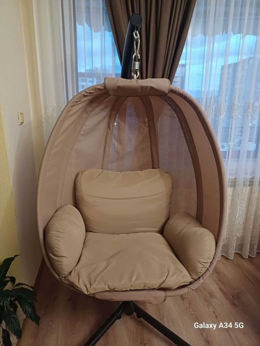 Люлка тип яйце за дом или градина