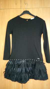 черна рокля /туника за момиче