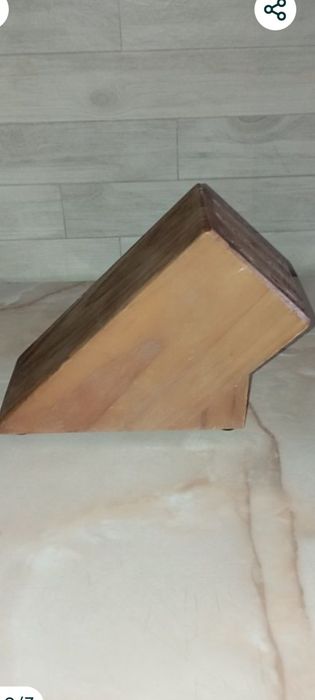 suport cuțit din lemn