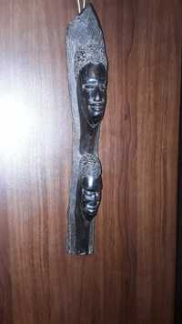 Sculptura din lemn de abanos din Africa