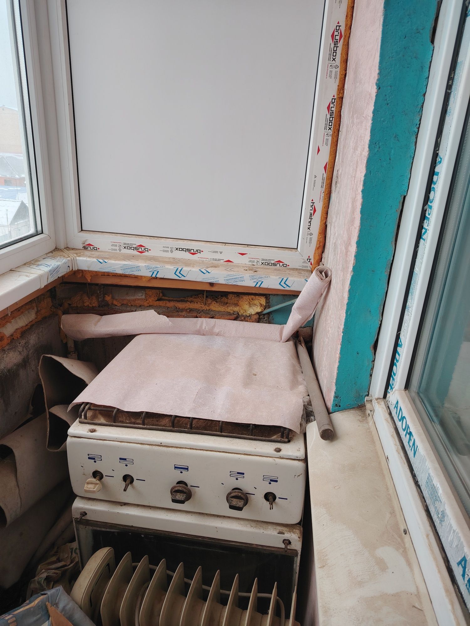 газплита  б/у с 4камфорками