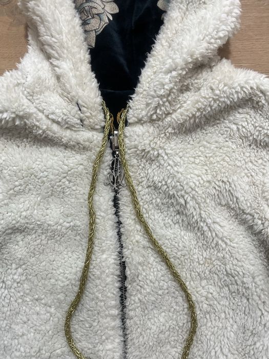 Ed Hardy плюшен дамски суитчър S