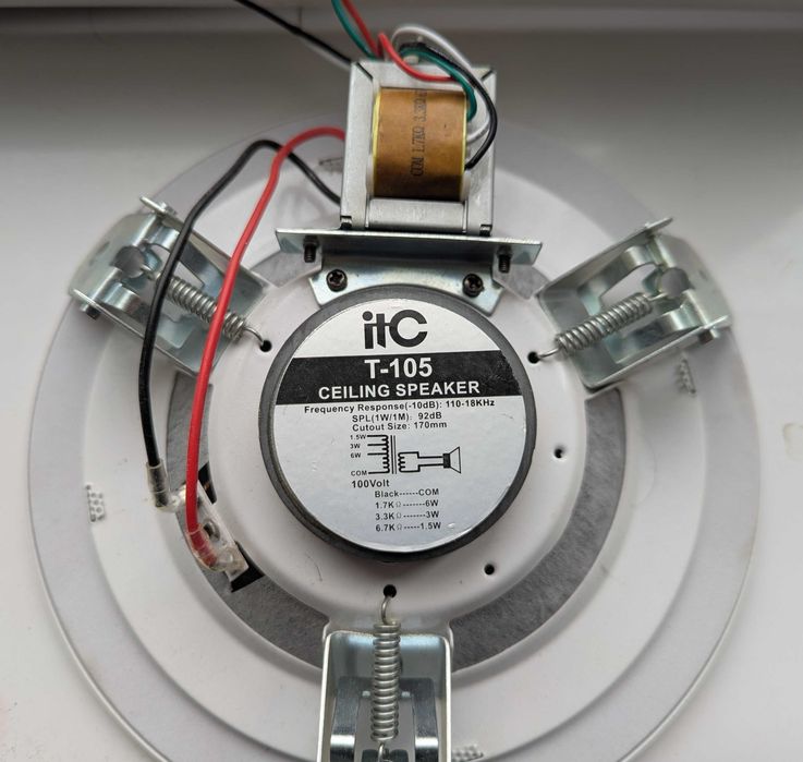 Boxa incastrabila ITC T-105, 5 inch, 102 dB