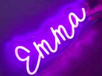 Led personalizata ,,Emma” - inluminare roz , NOUA