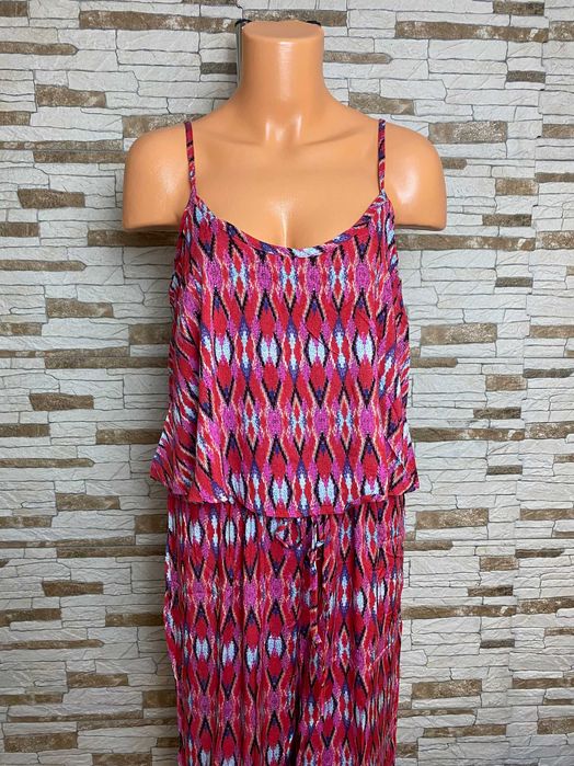 Salopeta/jumpsuit model lejer si colorat - marime L/XL