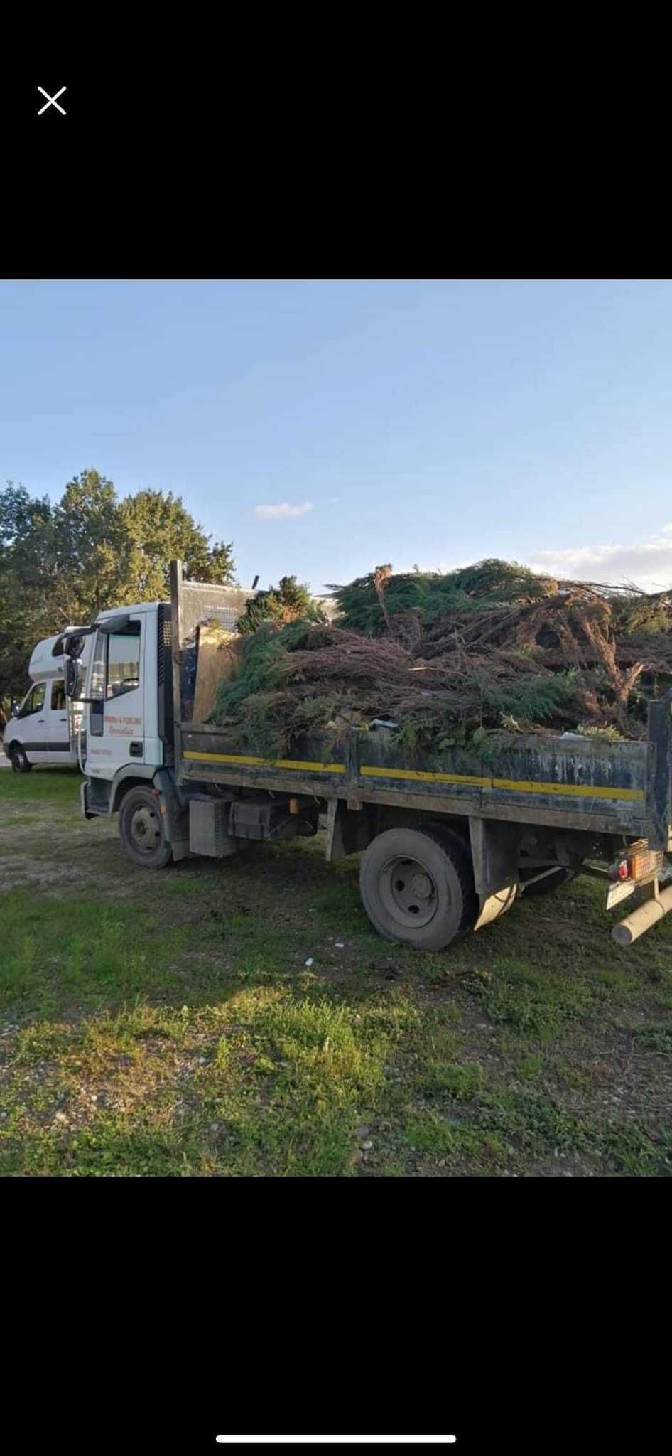 Demolari transport saci cu moloz