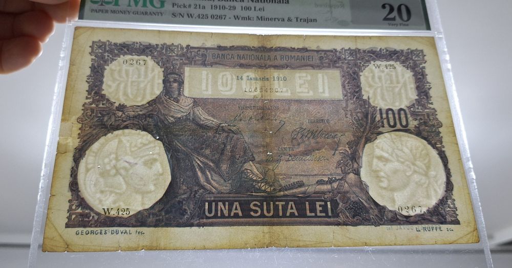Bancnota 100 lei 1910