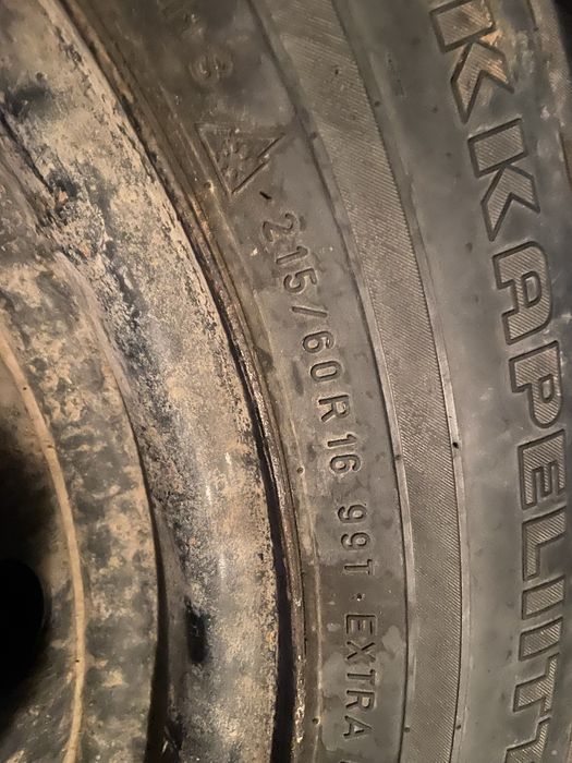 Шины с штампом 215х60х16