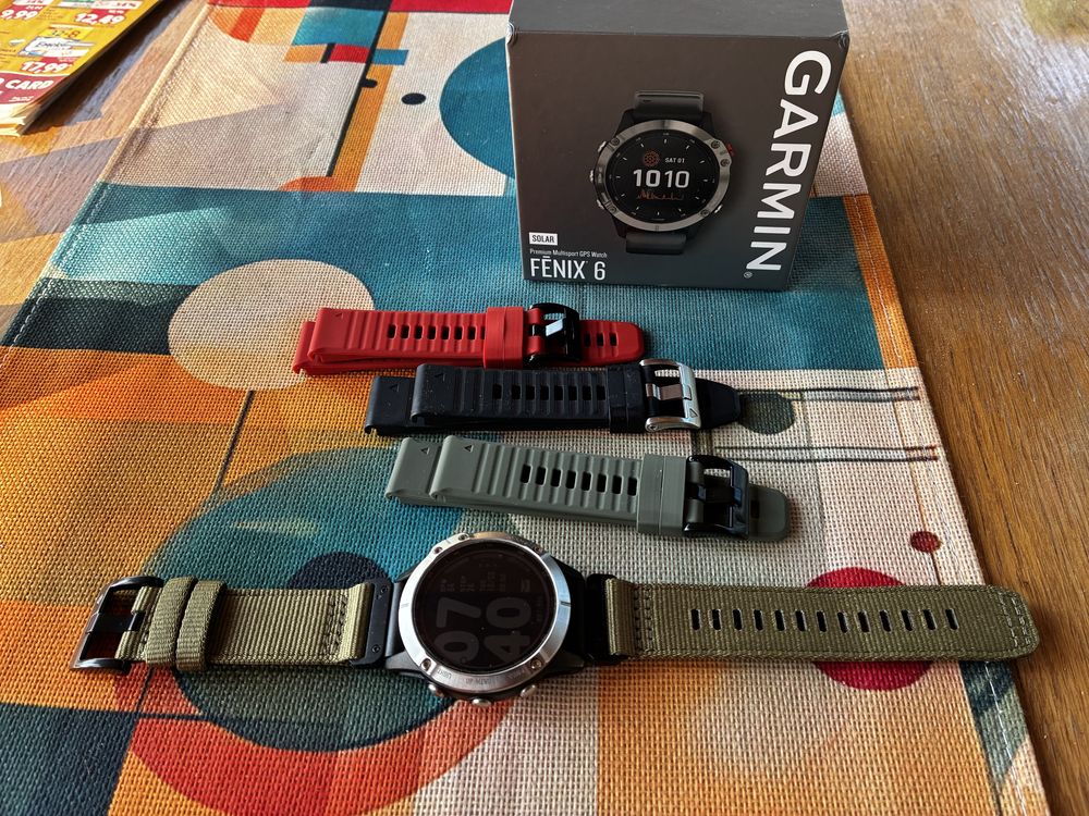 Часовник Garmin Fenix 6 solar