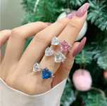 Кольцо open ring - серебро 925
