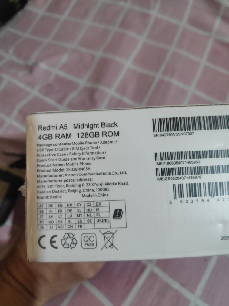 Redmi A5 новый в упаковке
