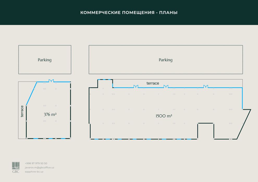Коммерческое помещение на 1 этаже, потолки 6 метров, центр Ташкента
