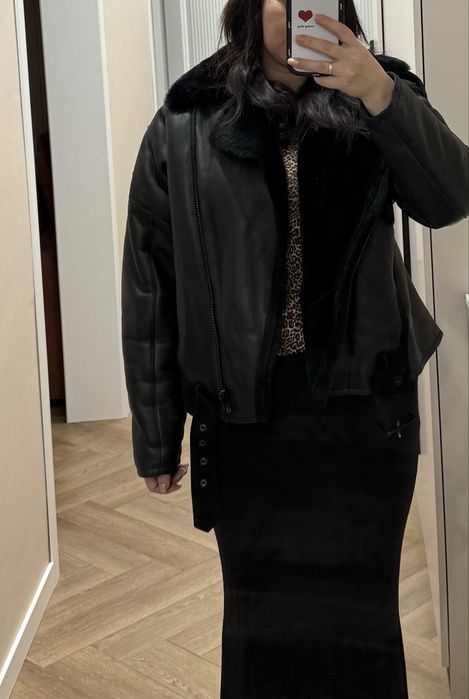 Дубленка автоледи натуралка