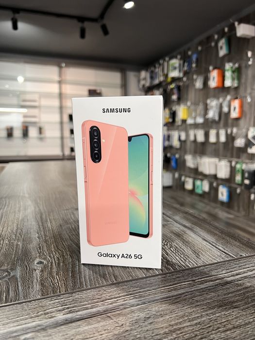 Samsung Galaxy A26, Peach Pink, 128 GB