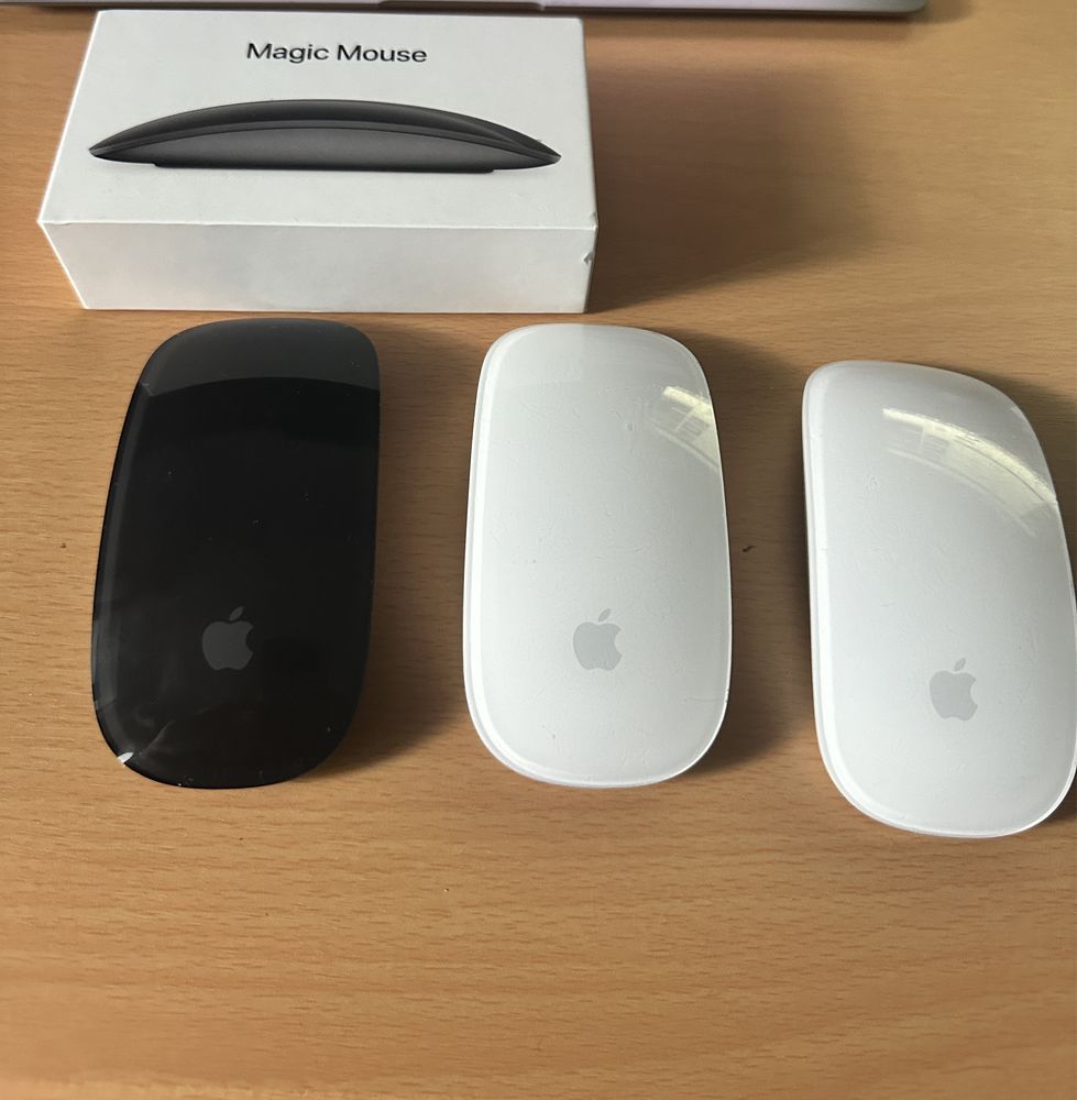 Apple Magic Mouse White si Space Grey