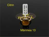 Bijuteria Royal CB : Inel cu Citrin 18k 9,29gr mărimea 13