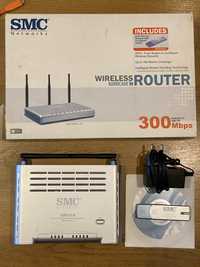 Routere wireless SMC Barricade N 300Mbps si Edimax