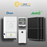 Kit Fotovoltaic de 10kW Trifazat hibrid & Stocare 16kWh