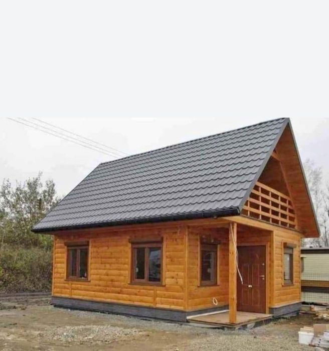 Vând casă  cabane din lemn
