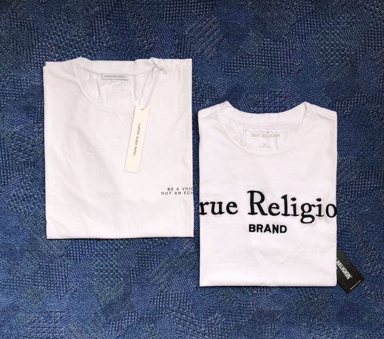 True Religion / Young Poets Society ОРИГИНАЛНИ мъжки тениски - M