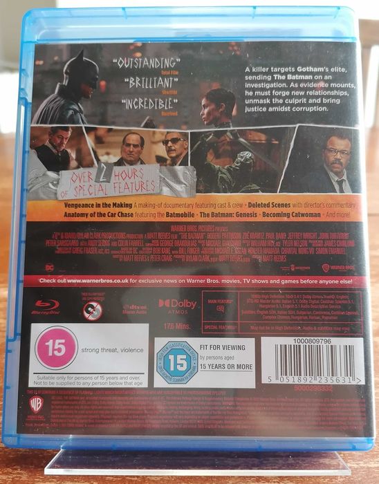 The Batman (2022) [2-disc Blu ray]
