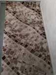 Covor textil 300cm x 100cm | Crem, maro
