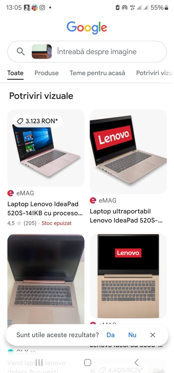 Vând leptop lenovo dau și la scimb